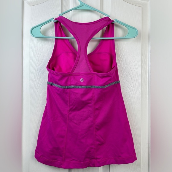 Lululemon Pink Fuchsia Tank Top Size 4 - Picture 5 of 5